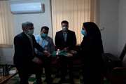 تجلیل از فرزندان شهید شاغل دراداره کل دامپزشکی کهگیلویه وبویراحمد