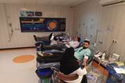 جمعی از کارکنان دامپزشکی کهگیلویه وبویراحمد ، خون خود را به بیماران نیازمند اهدا کردند (+تصاویر) 