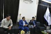  دیدار مدیرکل دامپزشکی کهگیلویه و بویراحمد با فرماندار شهرستان لنده