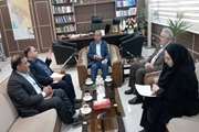  دیدار معاون توسعه و مدیریت منابع سازمان دامپزشکی کشور با رئیس سازمان مدیریت و برنامه‌ریزی استان کهگیلویه و بویراحمد