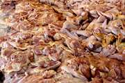 کشف و معدوم‌سازی محموله فاقد مجوز بهداشتی آلایش مرغ در شهر یاسوج 