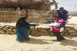 گسترانیده شدن چتر حمایتی دامپزشکی دنا در مناطق محروم سادات محمودی