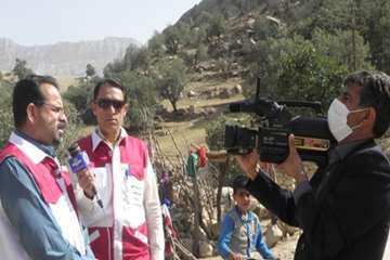 خدمات رایگان دامپزشکی کهگیلویه و بویراحمد در منطقه محروم بیدک بخش سرفاریاب شهرستان چرام / خدمت بی من