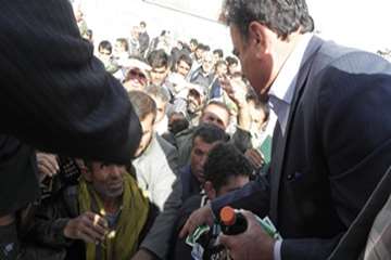 بازدید از منطقه محروم دیشموک شهرستان کهگیلویه