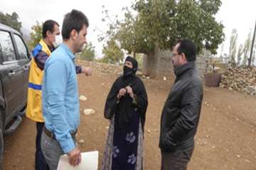 یک روز بارانی با زحمت کشان دامپزشکی کهگیلویه وبویراحمد در ارائه خدمات رایگان به منطقه محروم طسوج