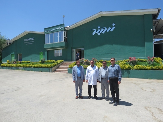 بازدید مدیرکل دامپزشکی کهگیلویه وبویراحمد از شرکت های دارویی و دانش بنیان زردبند و سینره ( طبیعت زنده) 