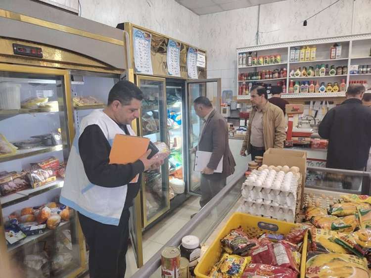 اجرای گشت مشترک نظارتی در بازار شهر سی‌سخت برای حفظ آرامش و امنیت بازار + تصاویر